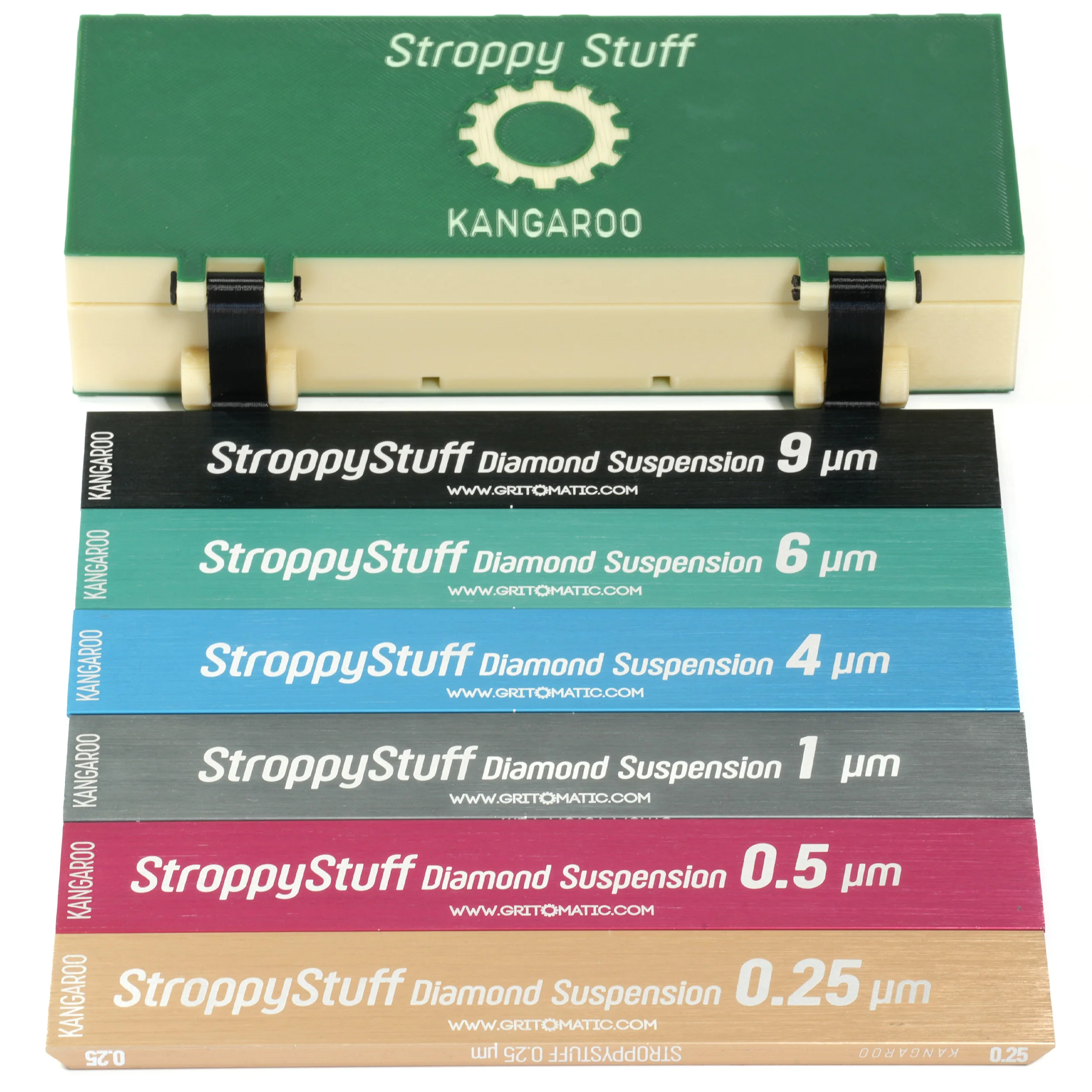 Multi-Color Strop Set - Kangaroo Leather for StroppyStuff [6" x 1"] Questions & Answers