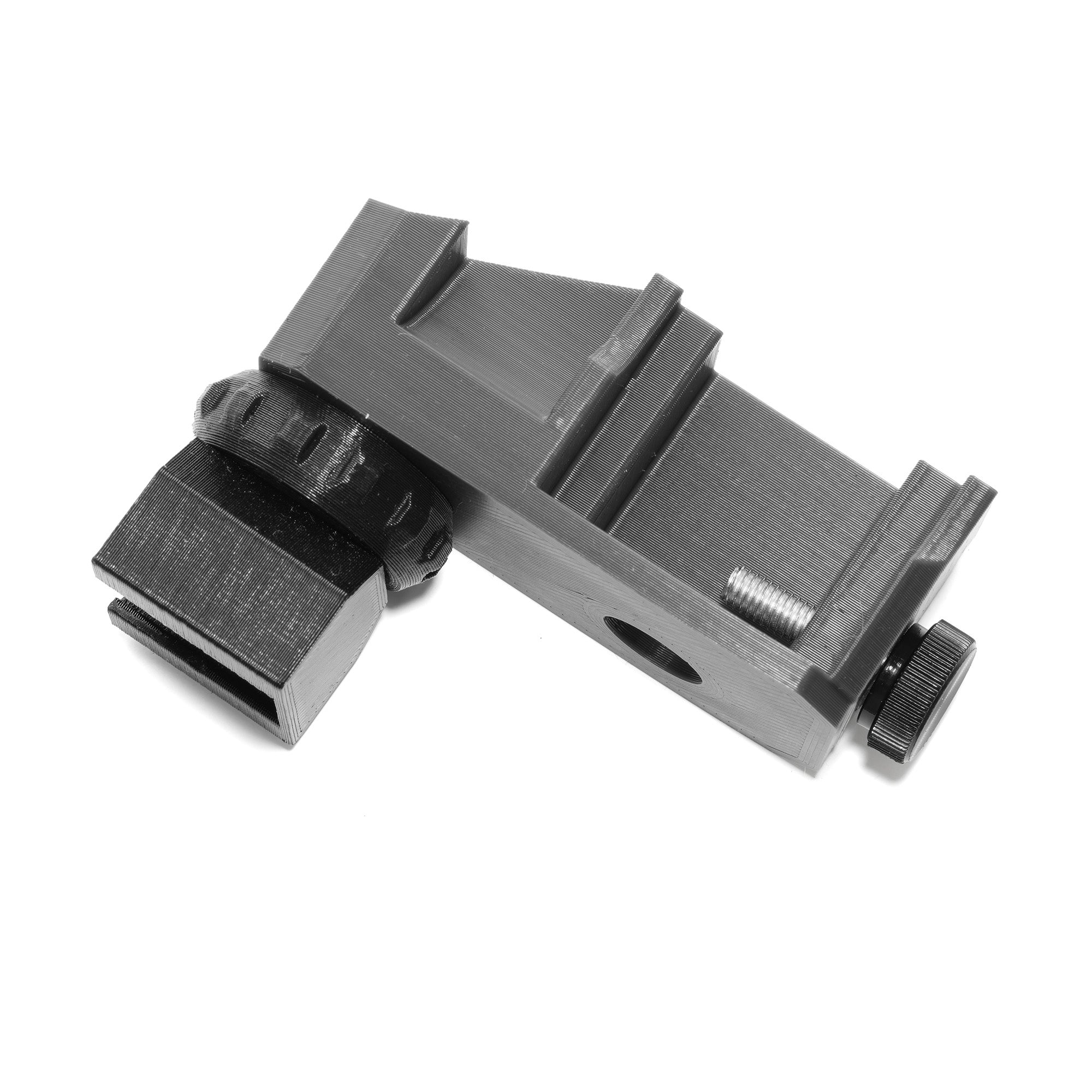 Can you put two of these mounts on so I can have a light and say a Magnifying glass to look through?