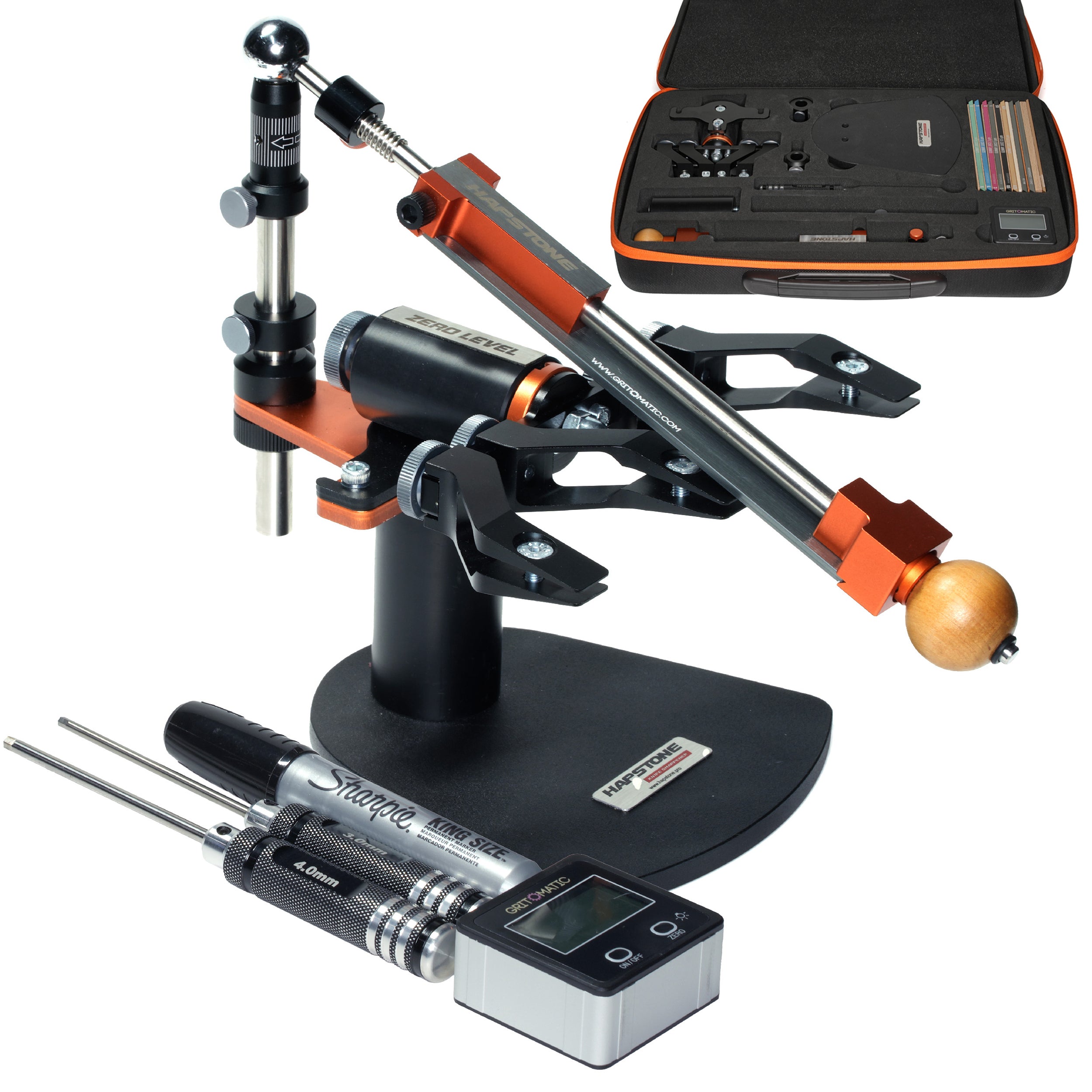 Hapstone rs [чорний] плюс точилка ножа Questions & Answers