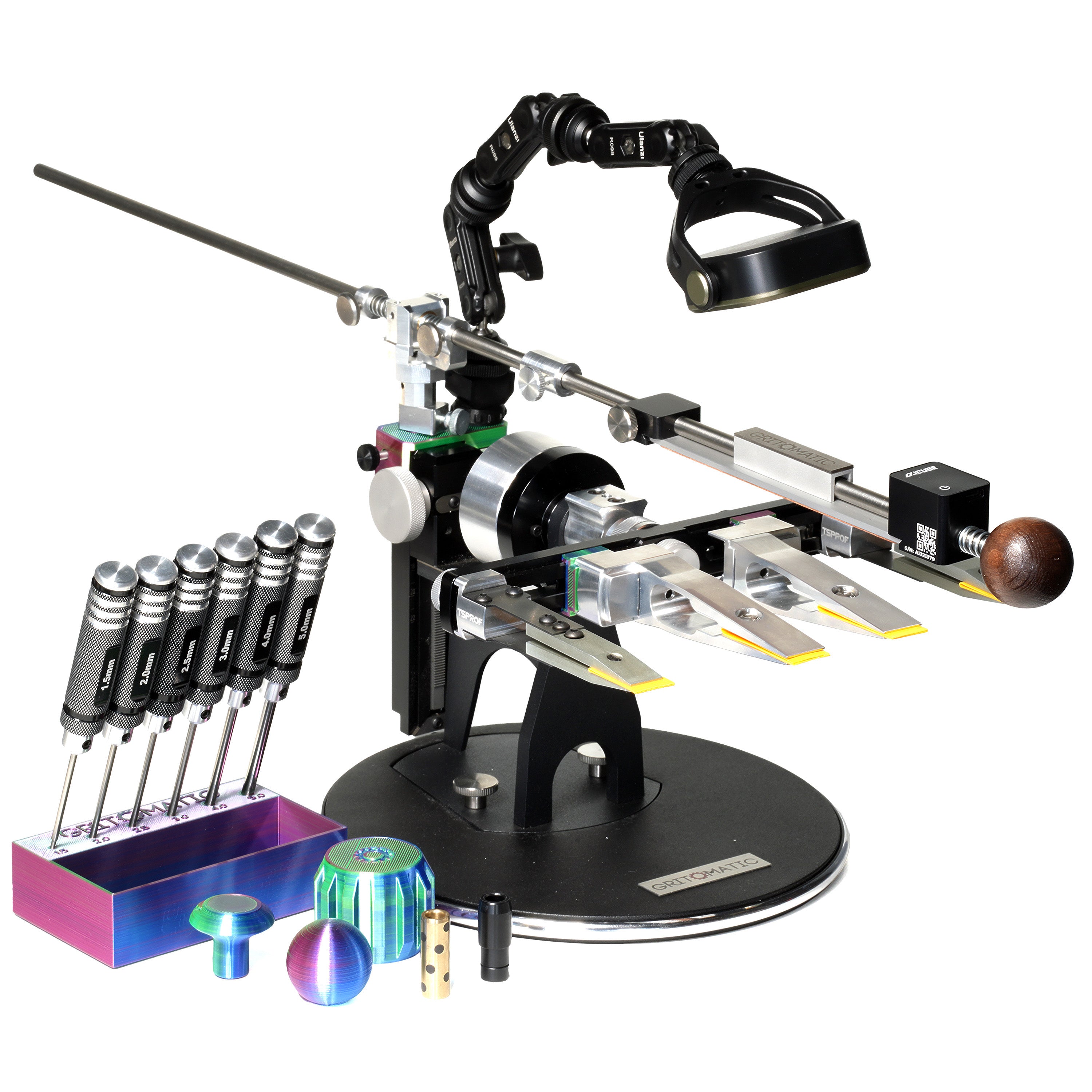 TSProf K03 PRO [BLACK] Afinador de cuchillo de camaleón Questions & Answers