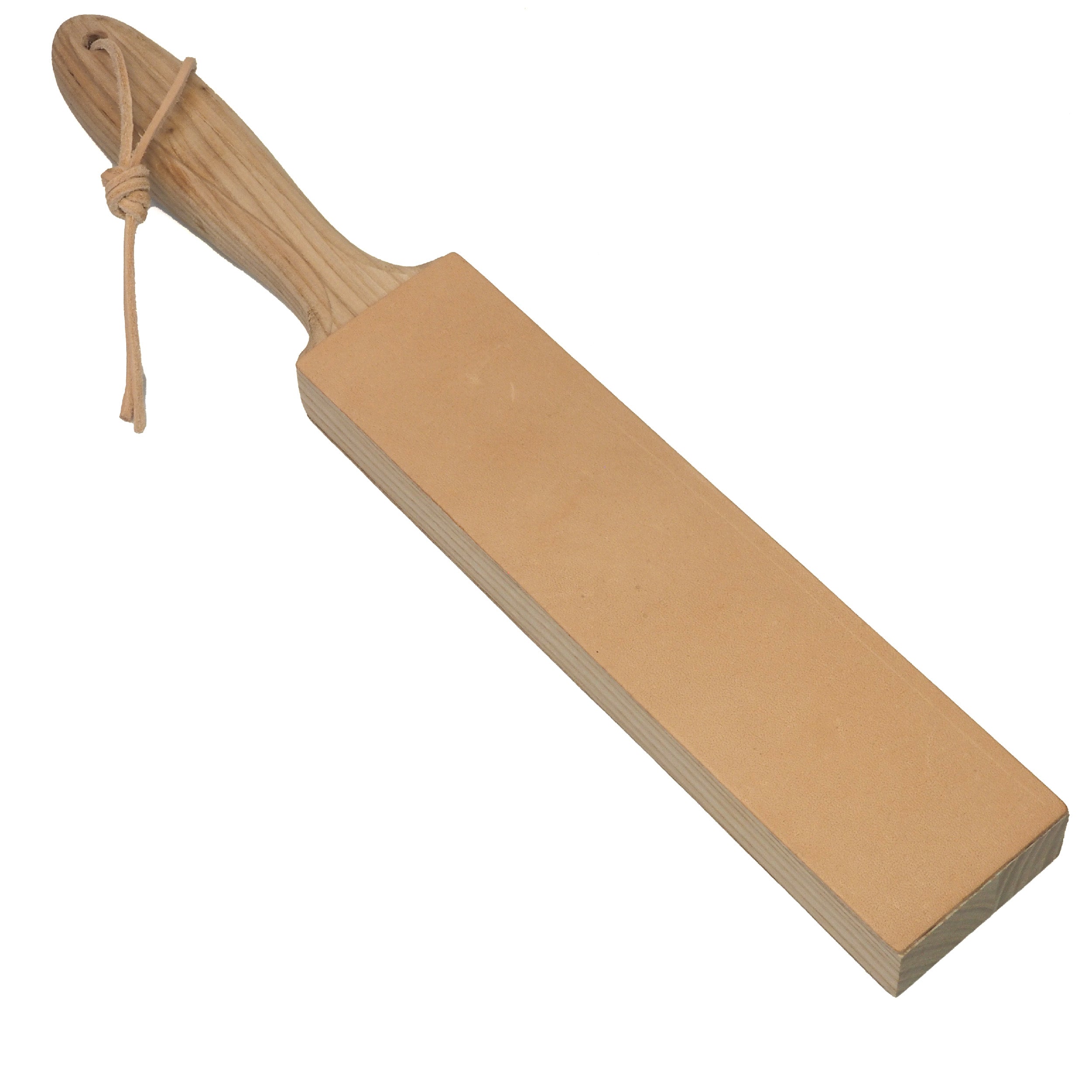 Kangaroo Leather Dual-Side Strop Paddle [8" x 2"] Questions & Answers